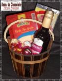 a-Baldinho com Vinho Queijo Salame e Chocolates