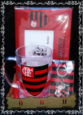 b-Kit Flamengo Canecão Porta Retrato e Chaveiro
