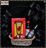 b-Cestinha Flamengo Copo e Cervejas