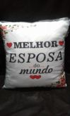 Almofada Quadrada Personalizada - R$ 55,00