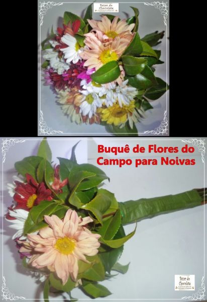 a-Buquê de Noiva Flores do Campo P