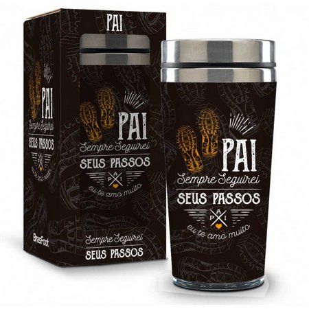 Copo Térmico Pai Seus Passos - R$ 59.90
