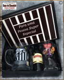 g- Caixa Santos Canecão Vinho Taça e Chocolates