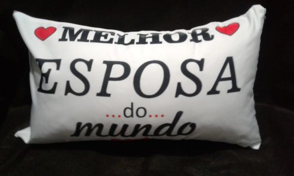 Almofada Palito Personalizada - R$ 39,90