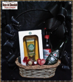 c-Cestinha Palmeiras Copo Cervejas e Chocolates de Gramado-RS