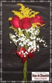 1-Três Rosas Naturais