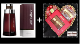 g-Coração com Chocolates e Colônia  Malbec Absoluto