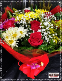a1-Buquê de 6 Rosas Especial