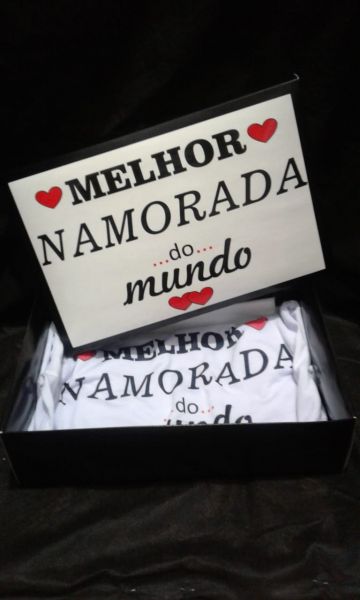 Camiseta Personalizada na Caixa R$ 55,00