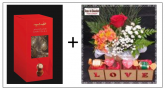 m- Caixa Love Mdf com Mini Trufas Kopenhagen