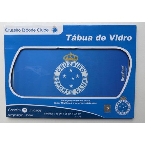 Tabua de Vidro Cruzeiro - R$ 64,90
