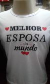 Camiseta Personalizada Branca R$ 40,00