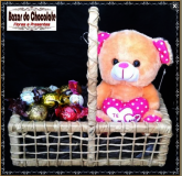 b-Cesta Urso com Chocolates Cacau Show