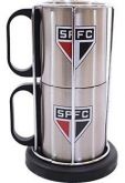 Conj Caneca Inox com suporte - São Paulo