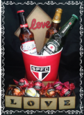 d-Caixa Mdf Love São Paulo Balde Cervejas e Trufas da Cacau Show
