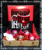 b-Kit Flamengo Caneca e Trufas da Cacau Show