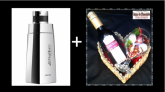 g-Coraçao Vinho Taça Chocolates e Colônia Malbec Magnetic