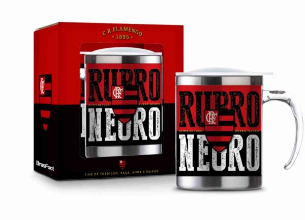 Caneca Térmica Flamengo - R$ 54,90