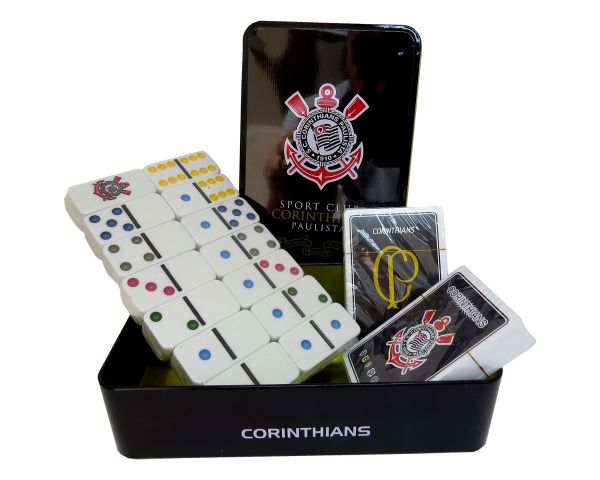 Dominó com Baralho Corinthians - R$ 72,90