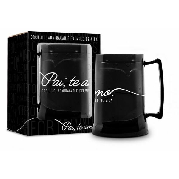 Caneca Gel Pai Te Amo - R$ 35,90