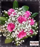 a1-Buquê de Noiva 07 Rosas Pink