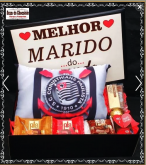 c-Caixa Marido Diversos Times com Chocolates de Gramado-RS