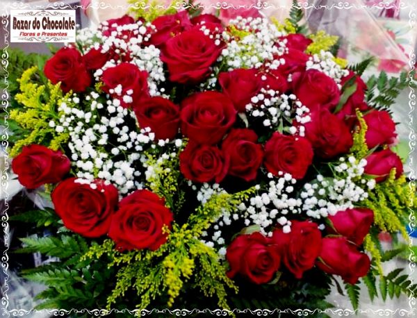 a6-Buquê 50 Rosas Vermelhas