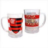 Caneca Vidro Flamengo - R$ 69,90