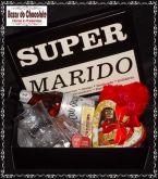 c-Caixa Marido com Copo e Cerveja Louvada e Chocolates